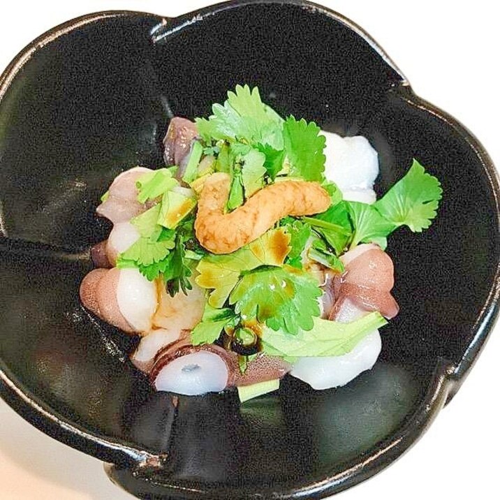 ミズダコとみつ葉の生姜醤油ぶっかけ レシピ 作り方 By アボカドプリン 楽天レシピ ミズダコとみつ葉の生姜醤油ぶっかけ レシピ 作り方 By アボカドプリン 楽天レシピ